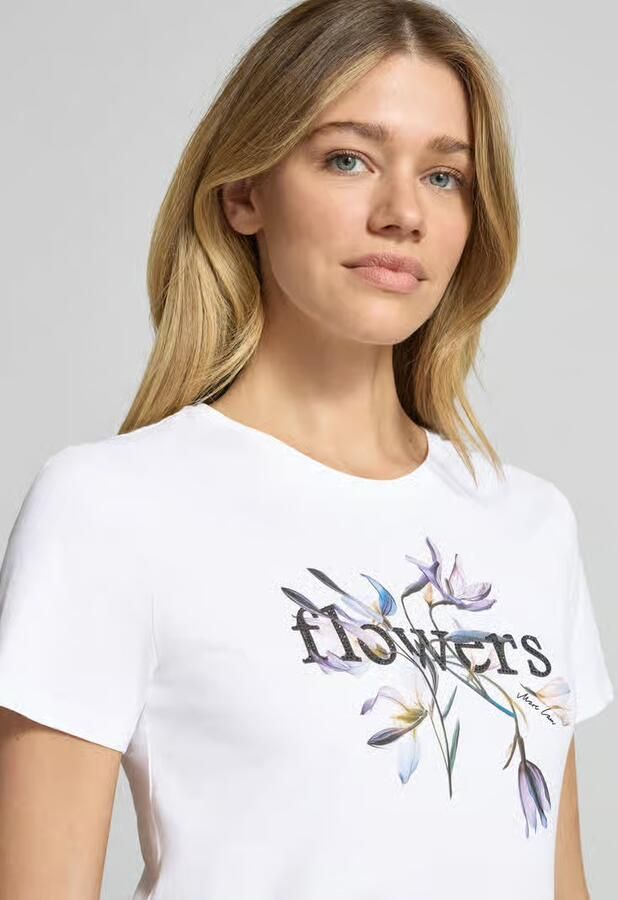 Marc Cain T-shirt met strass-steentjes