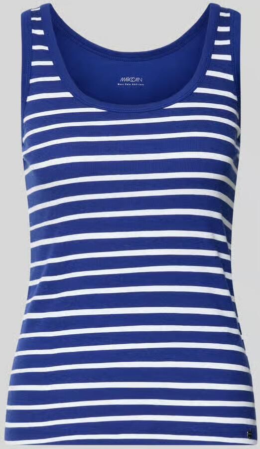 Marc Cain Tanktop in riblook met ronde hals - Foto 2