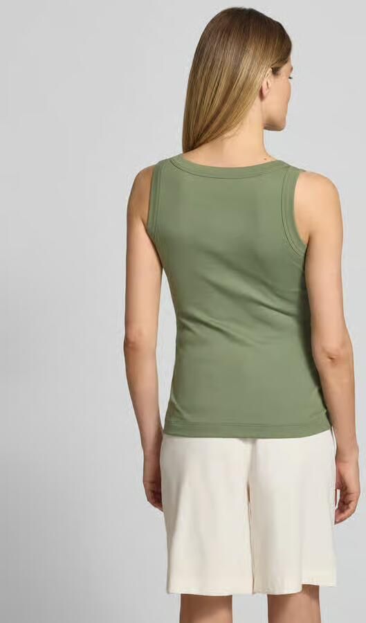 Marc Cain Tanktop in riblook met ronde hals - Foto 2