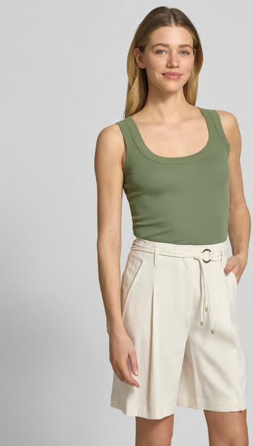 Marc Cain Tanktop in riblook met ronde hals - Foto 3