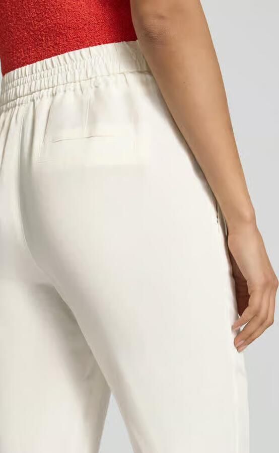 Only & Sons Tapered fit stoffen broek met tunnelkoord