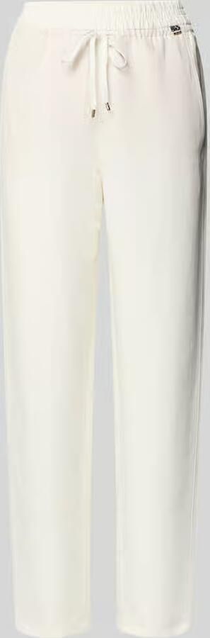 Only & Sons Tapered fit stoffen broek met tunnelkoord - Foto 2
