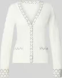 Marc Cain Vest met V-hals en knoopsluiting