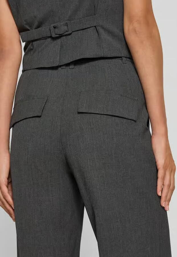 Marc Cain Wide fit broek met persplooien - Foto 2