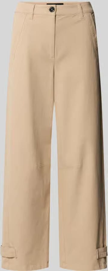 Marc Cain Wide fit broek met steekzakken