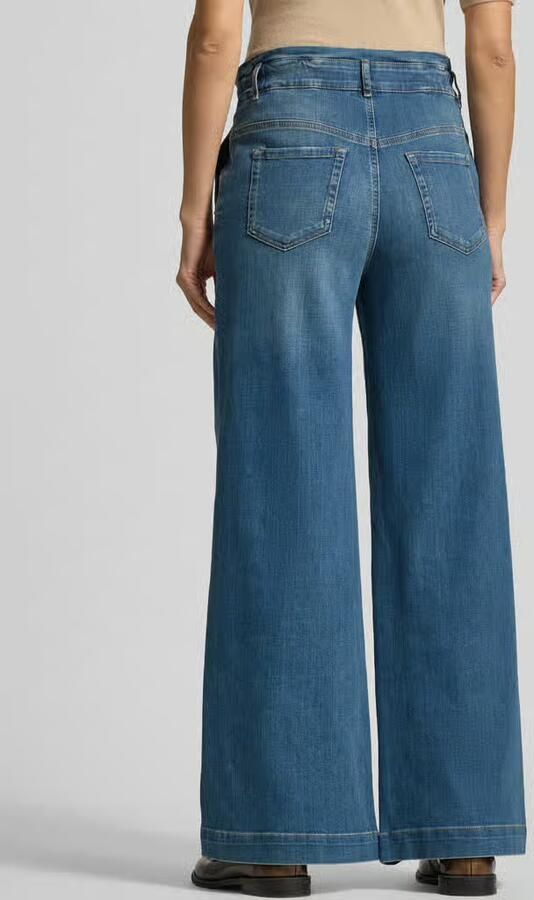 Marc Cain Wide fit Jeans met Franse steekzakken