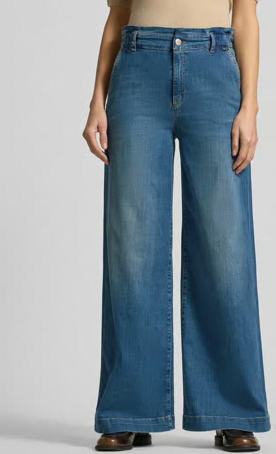 Marc Cain Wide fit Jeans met Franse steekzakken - Foto 2