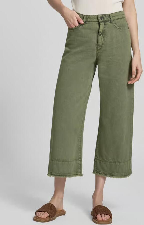 Marc Cain wide fit jeans met lyocell in 5-pocketmodel - Foto 3