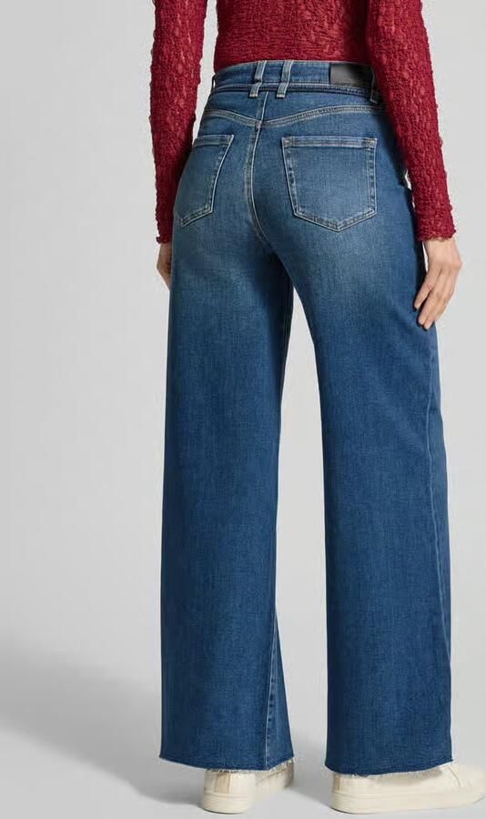 Marc Cain Wide fit jeans met tailleband - Foto 2