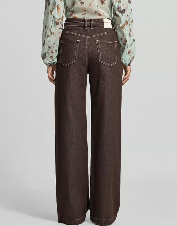 Marc Cain wide fit jeans met viscose-aandeel - Foto 3