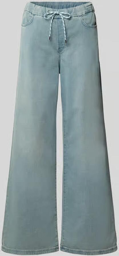 Marc Cain wide fit jeans van katoenmix