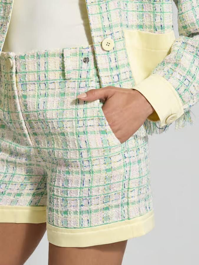 Marc Cain Wide fit korte broek met labeldetail - Foto 2