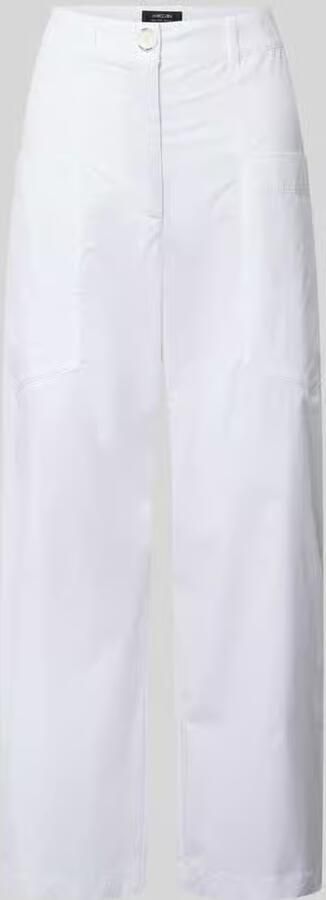 Marc Cain wide fit stoffen broek met opgestikte zakken - Foto 2