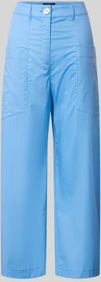 Marc Cain wide fit stoffen broek met opgestikte zakken - Foto 2