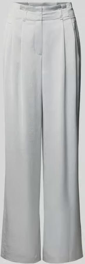 Marc Cain wide fit stoffen broek met plooien - Foto 2