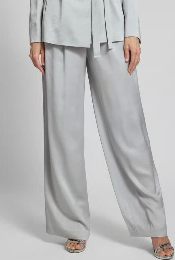 Marc Cain wide fit stoffen broek met plooien - Foto 2