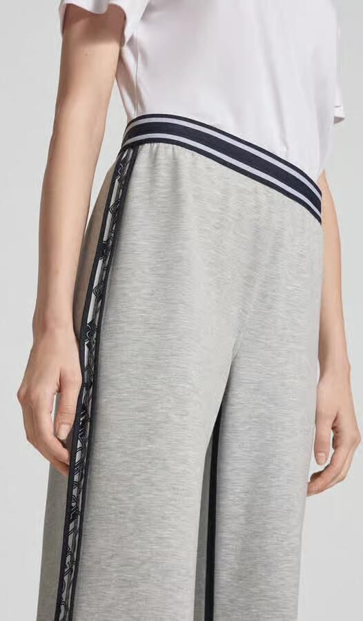 Marc Cain Wide fit sweatpants met elastische band - Foto 2