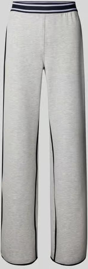 Marc Cain Wide fit sweatpants met elastische band