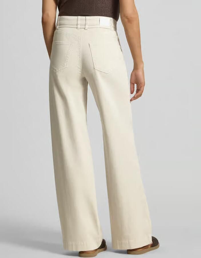 Marc Cain wide leg broek met riem