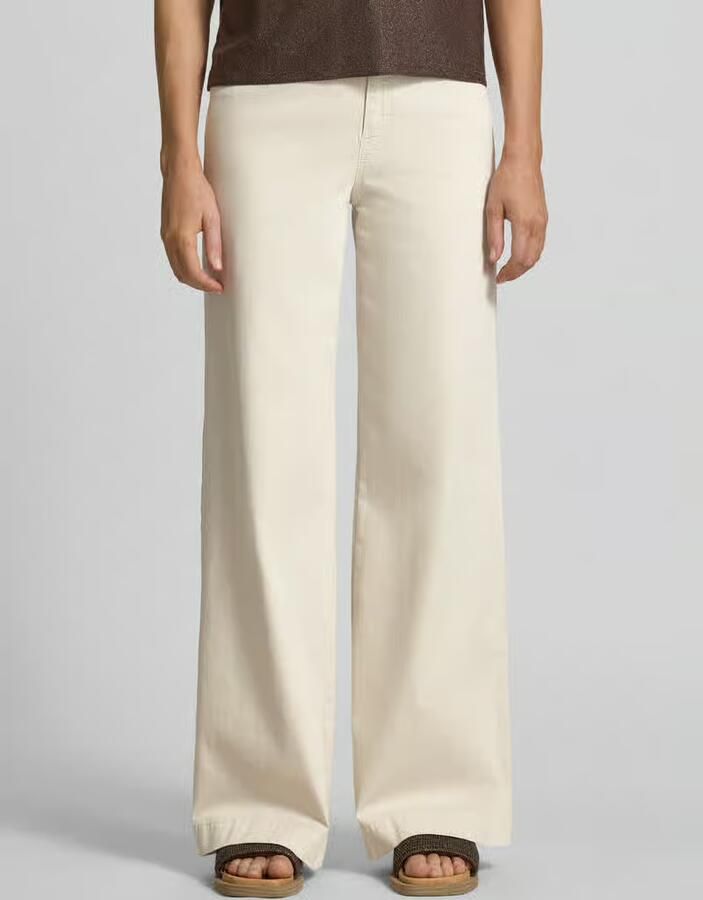 Marc Cain wide leg broek met riem - Foto 2