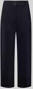 Marc Cain Wide leg corduroy broek van katoenmix