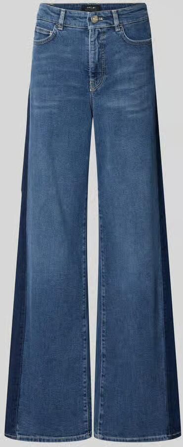 Marc Cain Wide leg jeans met steekzakken - Foto 2