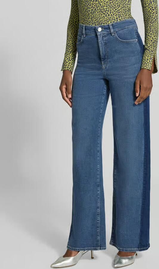 Marc Cain Wide leg jeans met steekzakken - Foto 2