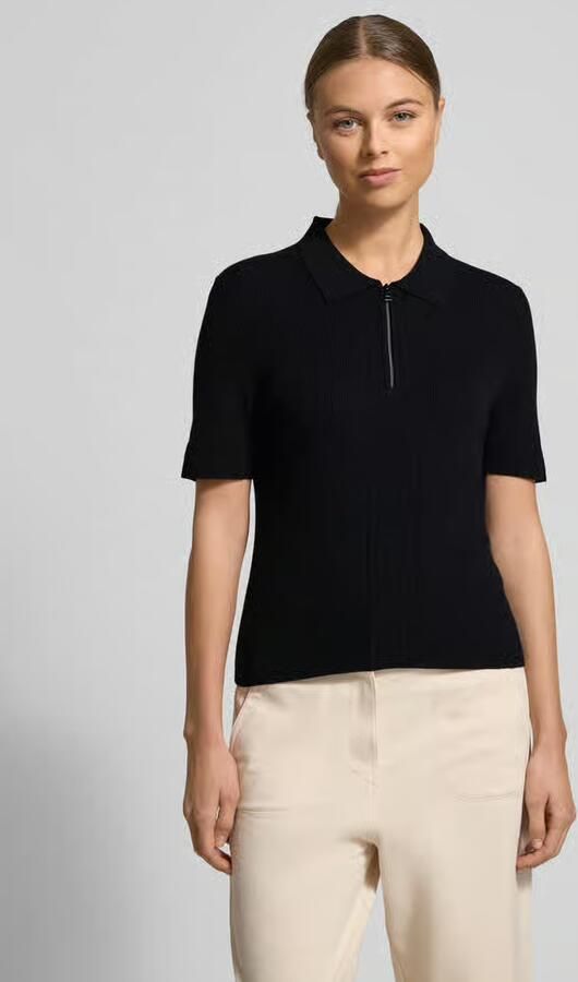 Marc Cain Wollen pullover met kasjmier - Foto 4