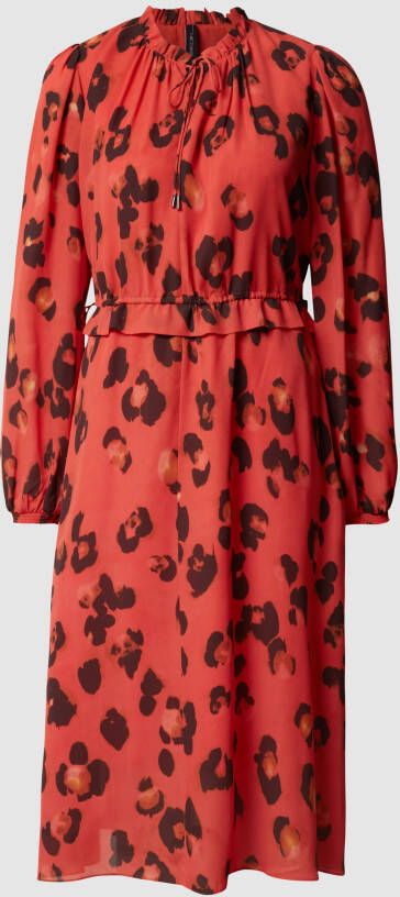 Marc Cain Midi-jurk met all-over print