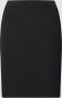 Marc Cain Stretchjersey Rok Tijdloos Design Figuurvolgende Snit Black Dames - Thumbnail 1