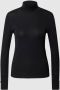Marc Cain Zwarte Coltrui Gebreide Kleding Veelzijdig en Comfortabel Black Dames - Thumbnail 1