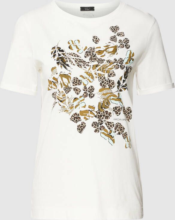 Marc Cain T-shirt met bloemenprint