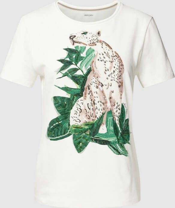 Marc Cain T-shirt met motiefprint