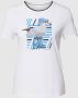 Marc Cain T-shirt met motiefprint - Thumbnail 1