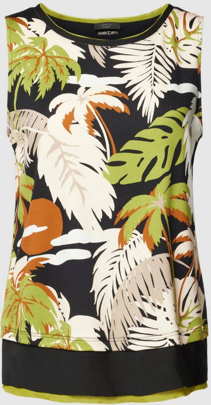 Marc Cain Tanktop met all-over motief