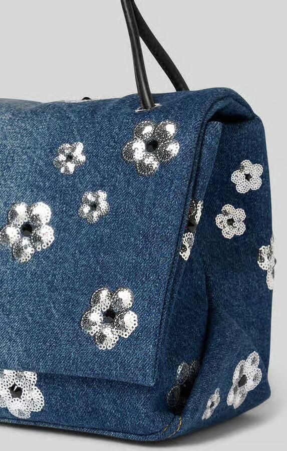 Marc Jacobs Schoudertas in denimlook