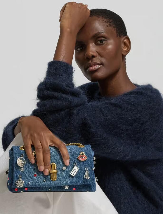 Marc Jacobs Schoudertas in denimlook - Foto 2