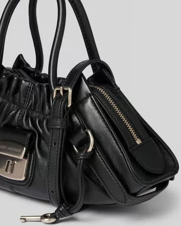 Marc Jacobs Schoudertas van echt lamsleer