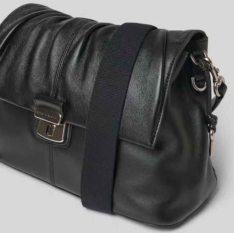 Marc Jacobs Schoudertas van echt lamsleer