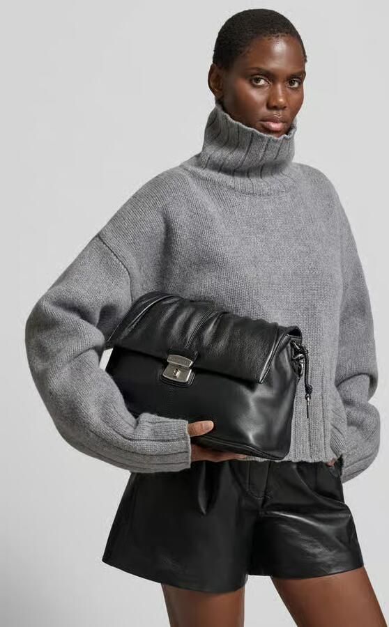 Marc Jacobs Schoudertas van echt lamsleer - Foto 2