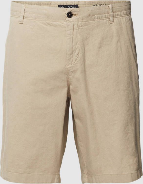 Marc o' Polo Plus SIZE bermuda met achterzakken model 'Salo'