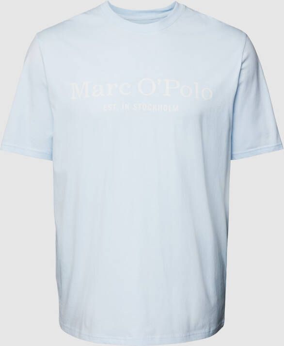 Marc o' Polo Plus SIZE T-shirt met labelprint