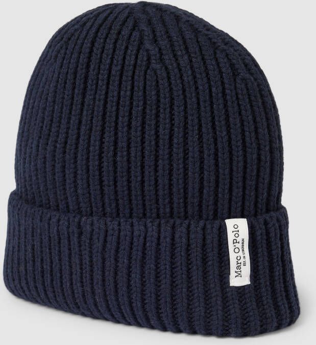 Marc O'Polo Beanie met labelpatch