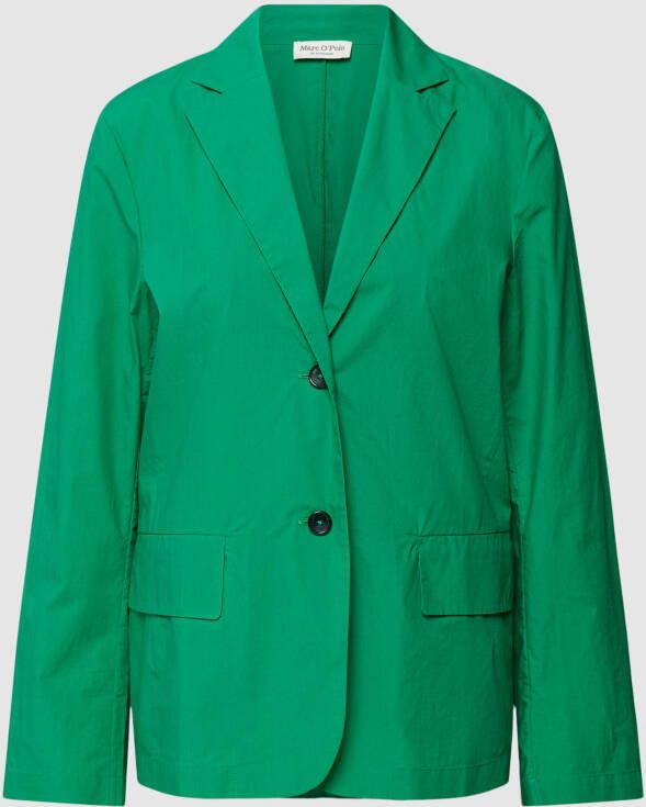 Marc O'Polo Lichte Zomerstijl Blazer Green Dames