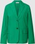Marc O'Polo Lichte Zomerstijl Blazer Green Dames - Thumbnail 1