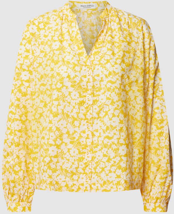 Marc O'Polo Gedessineerde blouse met staand kraagje