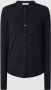 Marc O'Polo Overhemdblouse van viscosemix met platte kraag - Thumbnail 1