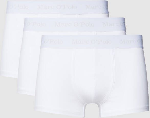 Marc O'Polo Boxershort in effen design in een set van 3 stuks