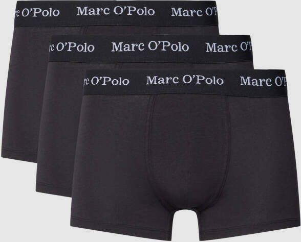 Marc O'Polo Boxershort in effen design in een set van 3 stuks