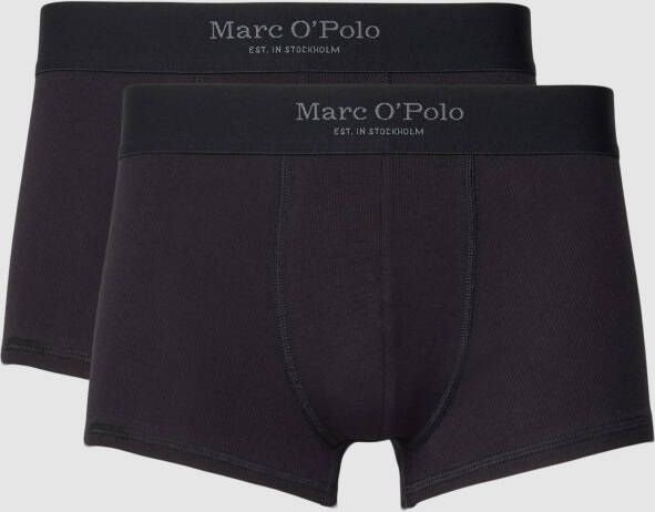 Marc O'Polo Boxershort in riblook in een set van 2 stuks